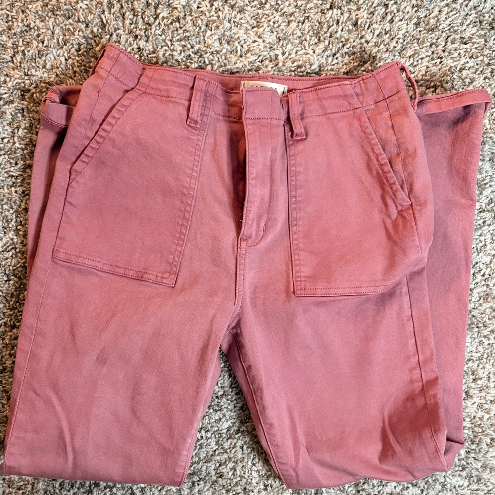 Harper Women's Boot Cut Jeans in Dusty Rose